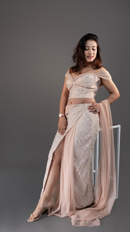 Cinderella Drape Saree